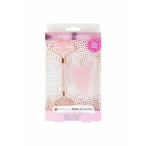 Roller pentru fata & Gua Sha Roz imagine