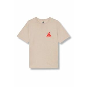 Tricou barbat x Staple - bumbac - bej - editie limitata - imprimeu artistic - imagine