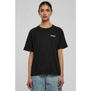 Tricou cu imprimeu pe partea din spate si decolteu la baza gatului imagine