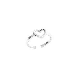 Inel reglabil INIMA din Argint 925 imagine