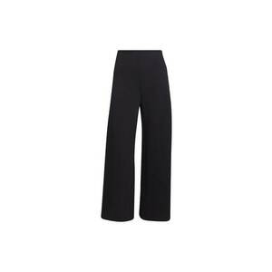 Pantaloni sport dama - bumbac/poliester/elastan - negru - imagine