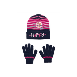 Set Caciula si Manusi Paw Patrol - 52 - granat - 100% poliester imagine