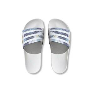 Slapi dama Adilette - alb - material sintetic - confortabili - imagine