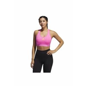 Bustiera sport model Don't Rest Alphaskin - roz - 70% poliester reciclat - pentru femei - fara armaturi - imagine