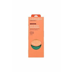 Bureti pentru curatarea fetei - cu doua texturi - Bath & Body - 3 bucati imagine