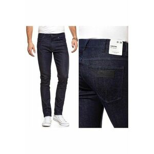 Blugi barbati - W18S-Hn-32A - Bumbac - Lungi - Barbati - Slim fit - W27-L32 US - Albastru imagine