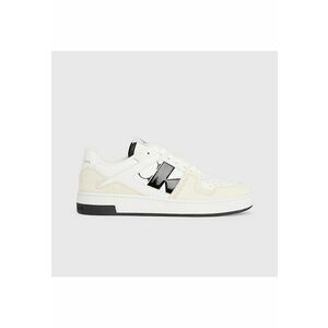 Pantofi sport pentru Barbati - basket cupsole low lth - YM0YM00933-01W - Alb imagine