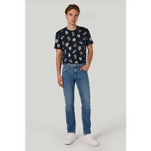 Pantaloni De Barbati Albastru Straight Fit044 KARL imagine