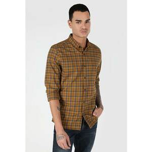 Camasa Cu Maneca Lunga De Barbati Safran Slim Fit Cl1061023 imagine