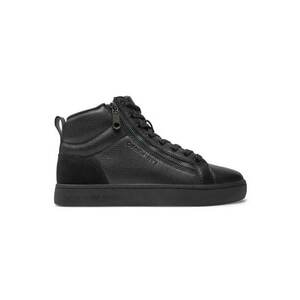 Pantofi sport pentru Lifestyle - CLASSIC CUPSOLE ZIP MID I - YM0YM01156-0GJ - Negru imagine