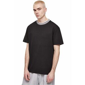 Tricou din bumbac cu decolteu la baza gatului imagine