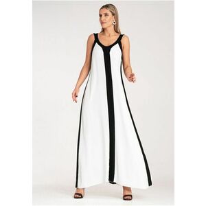 Rochie alb-negru - model M1122 - poliester - imagine