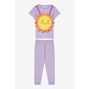 Pijama cu detaliu grafic imagine