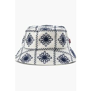 Palarie bucket cu floare brodata imagine