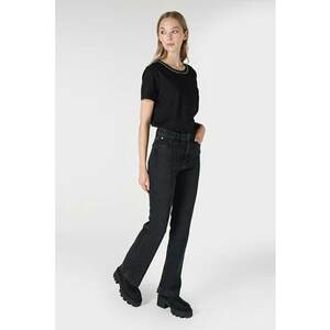 Pantaloni De Dama Albastru Regular Fit MONICA imagine