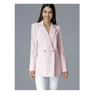 Sacou dama elegant - subtire - decolteu in V - maneci drepte - poliester imagine