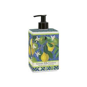 Sapun lichid vegetal cu lamaie si flori de citrice - Florinda - 500 ml imagine