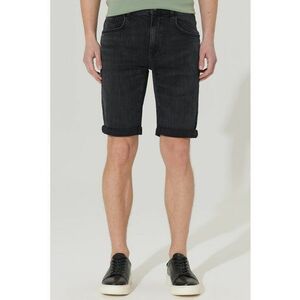 Bermude slim fit de denim imagine