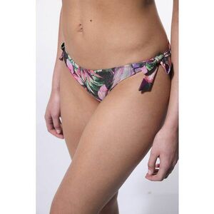 Slip cu prindere laterala si model floral imagine