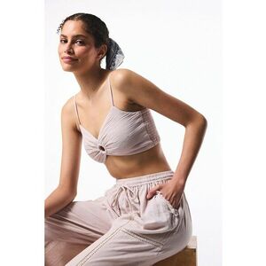 Top crop de plaja - din bumbac imagine