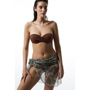 Fusta cu model animal print imagine