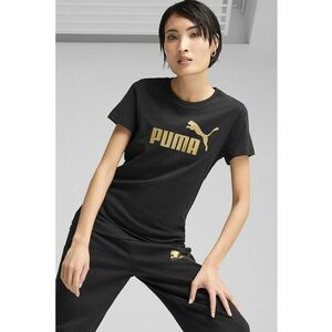 Tricou din bumbac cu imprimeu logo imagine