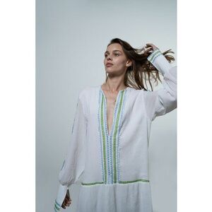 Rochie lejera cu maneci lungi imagine