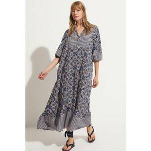 Rochie lejera cu imprimeu etnic imagine