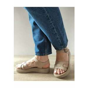 Sandale Casual Dama 246615T Apricot - Apricot - imagine