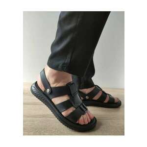 Sandale Casual Barbati 232007 Negre - Negru - imagine