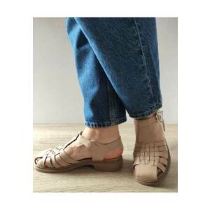 Sandale Casual Dama 5250 Bej - Bej - imagine