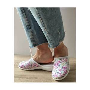 Saboti Medicali Dama 10 Fiori Lavanda Floral Fucsia - Floral - imagine