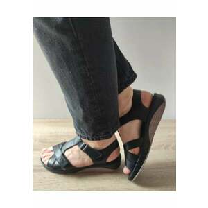 Sandale Casual Dama 60021A 01-N Negre - Negru - imagine