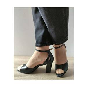 Sandale Elegante Dama 32336 Negre - Negru - imagine