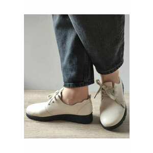 Pantofi Casual Dama 21072 Crem - Crem - imagine
