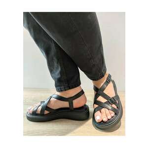 Sandale Casual Dama 60005A 01-N Negre - Negru - imagine