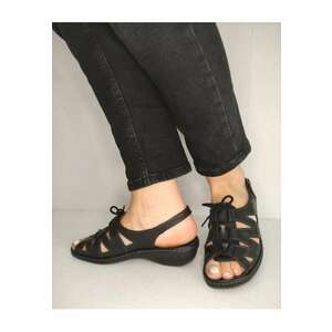 Sandale Casual Dama 0904Pt Paris 01-N Negre - Negru - imagine