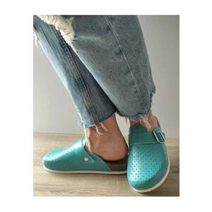 Saboti Medicali Dama Berna Turcoaz - Turcoaz - imagine