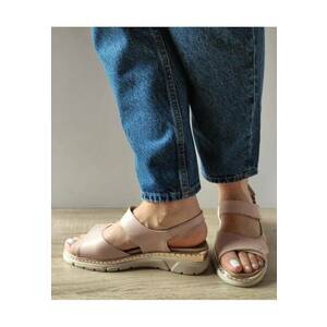 Sandale Casual Dama 12501Vt Mostar C5-N Roz Nude - Roz - imagine
