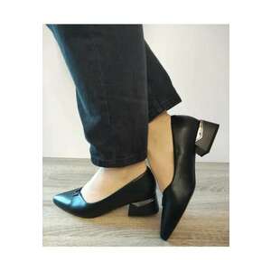 Pantofi Eleganti Dama 40011A 01-N Negri - Negru - imagine