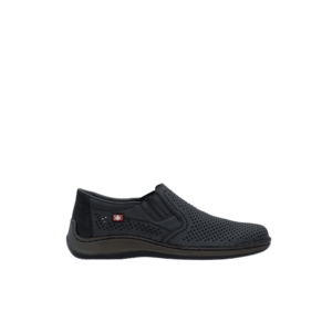 Pantofi casual - barbati - ANTISTRESS - 05297-14 bleumarin - piele nabuc imagine