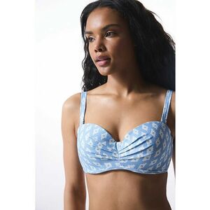 Sutien de baie cu model geometric imagine