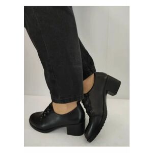 Pantofi Casual Dama 60021A 01-N Negri - Negru - imagine