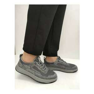 Pantofi Casual Barbati 660006A 14-Z Gri - Gri - imagine