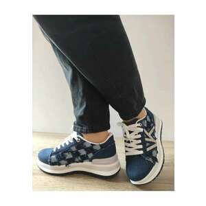 Pantofi Casual Dama Wsc250517-3 Jeans Navy - Albastru - imagine