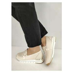 Pantofi Casual Dama R6711-60 Bej - Bej - imagine