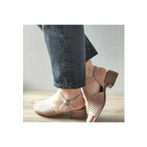 Sandale Casual Dama 160028C 03-N Bej - Bej - imagine