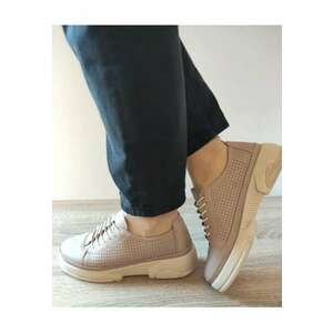 Pantofi Casual Dama 053 24100 Grej - Bej - imagine