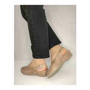 Sandale Casual Dama 0290T Roma 03-N Bej - Bej - imagine