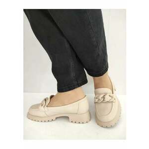Pantofi Casual Dama 140001A 03-N Bej - Bej - imagine